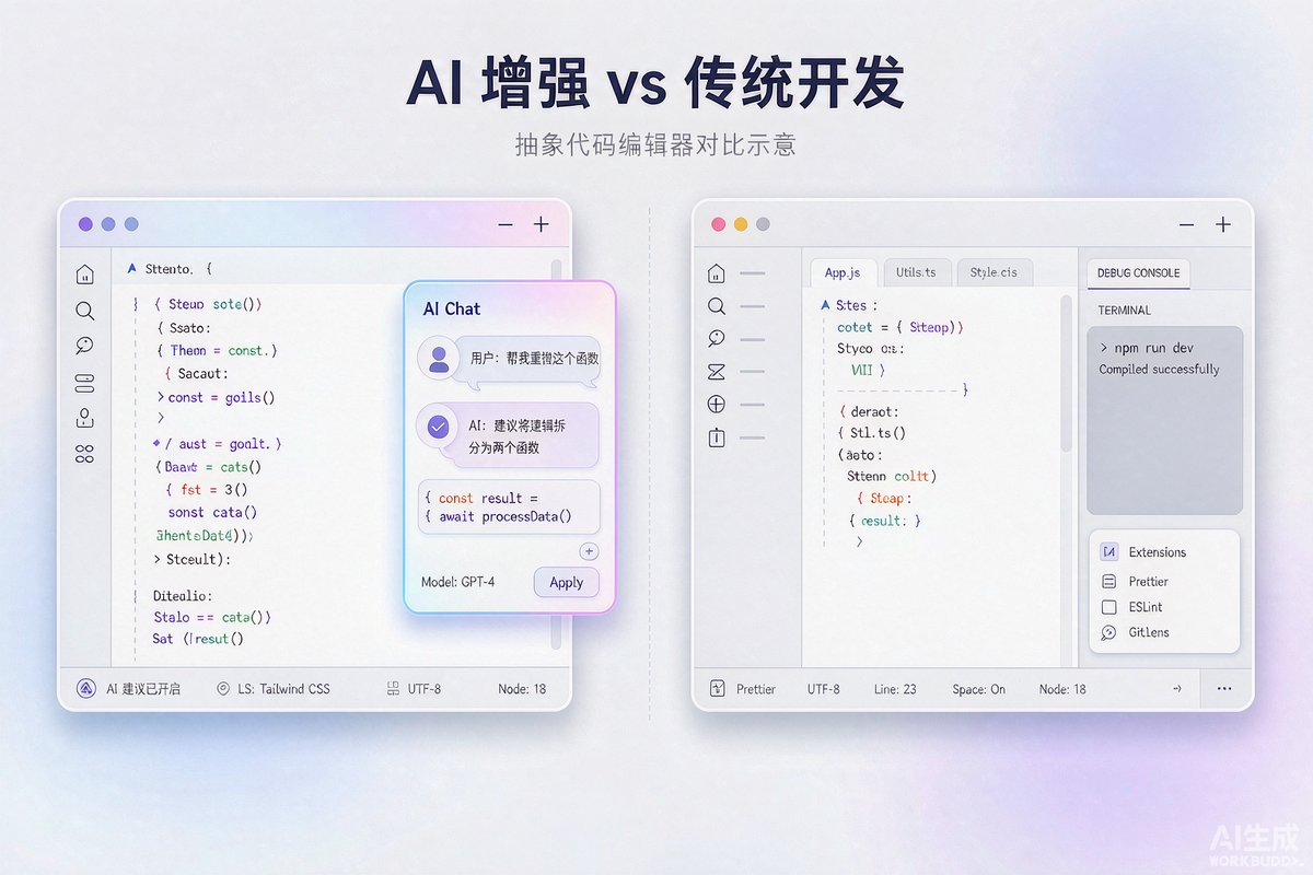 Cursor 与传统 VSCode 编辑器的对比