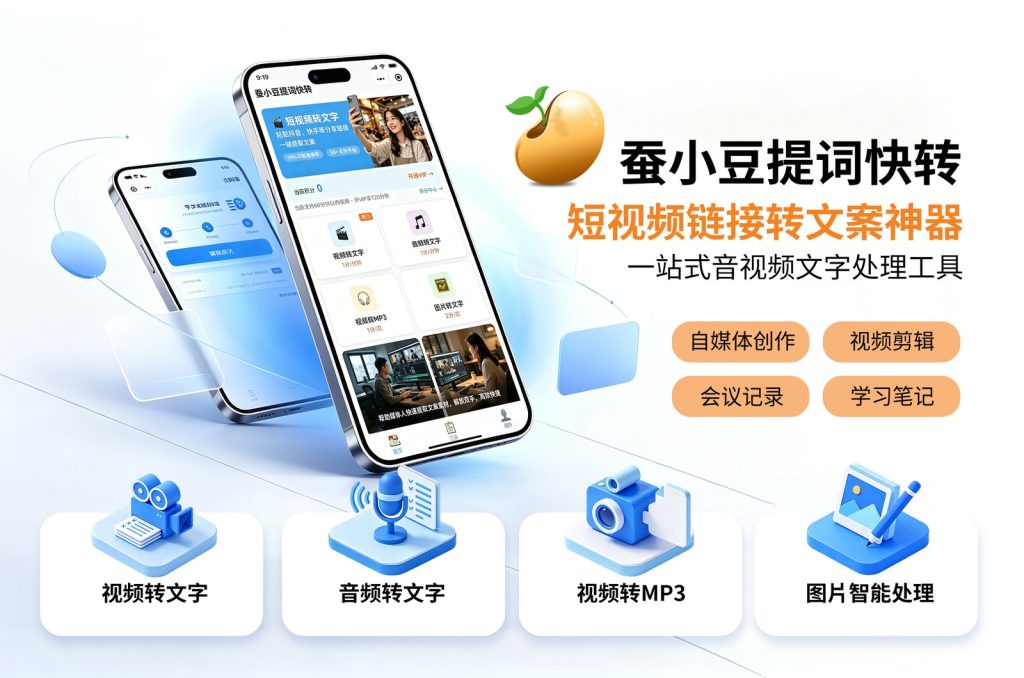 2026短剧文案提取：无广告小程序方案，多款对比实测出文字稿